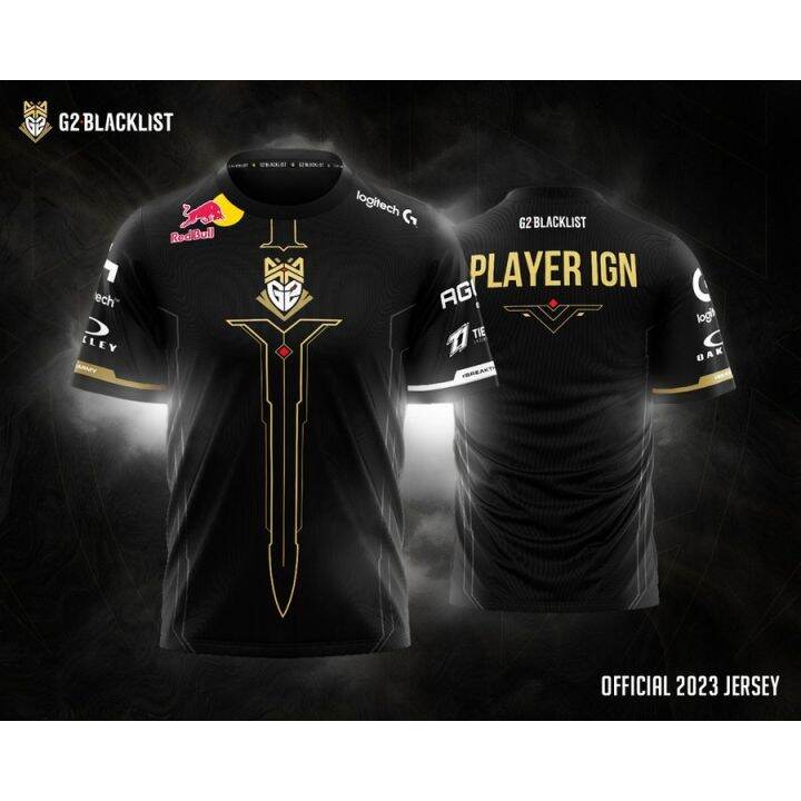 2023 Blacklist International Jersey G2 Esports Game Lol G2 Blacklist