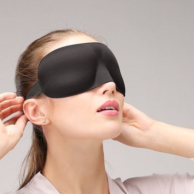 【CW】¤☸  Sleeping Eyepatch Block Out Soft Paded Rest Relax Aid Cover Blindfold Face Eyeshade Eyes Patchs