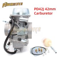 【hot】¤❆▤  Motorcycle Carburetor PD42J 42mm Carb for Grizzly YFM 600 660 Hisun 700cc Motor Parts Dirt