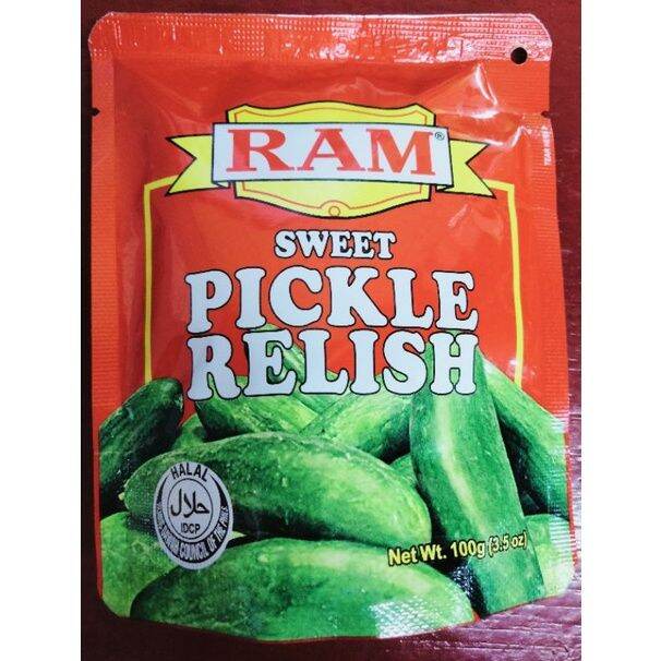 RAM SWEET PICKLE RELISH 100G. Lazada PH