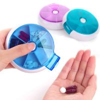 7 Day Weekly Portable Pill Box Container Medicine Splitters Holder Pill Drugs Case Box Organizer pill case medicine box Medicine  First Aid Storage