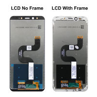 หน้าจอสำหรับ Xiaomi Mi M1804D2SG M1804D2SI จอแสดงผล Lcd Touch Screen Digitizer สมัชชาที่มีกรอบสำหรับ Xiaomi Mi 6X เปลี่ยน