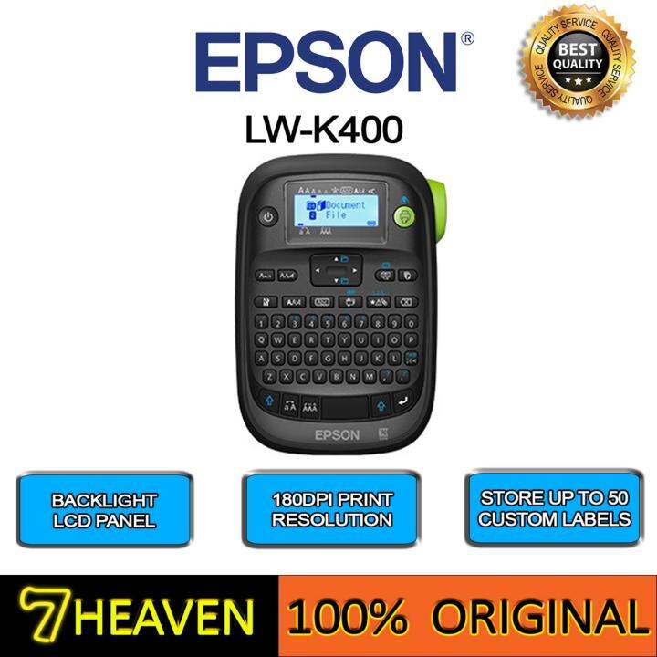 Epson LabelWorks LW400 Label Printer Perfect labels every time Lazada