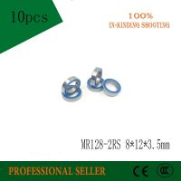 Free shipping 10pcs/lot MR128-2RS 678-2RS MR128 ABEC-3 678 deep groove ball bearing 8x12x3.5 mm miniature bearing