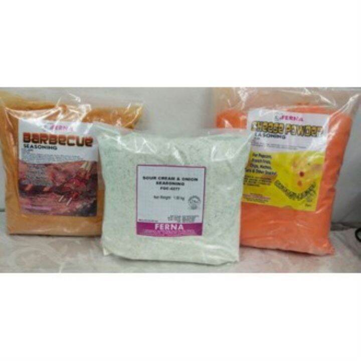Ferna Fries or Popcorn Powder Cheese BBQ Sour Cream Seasoning Flavor