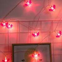 Led festive atmosphere layout small color string lights