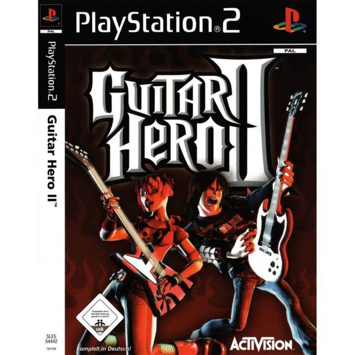 แผ่นเกมส์ Guitar Hero 2 Ps2 Playstation2 คุณภาพสูง ราคาถูก Th