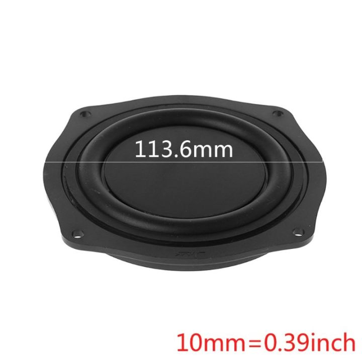 2pcs-bass-vibrating-membrane-4-inch-loudspeaker-rubber-speaker-vibration-plate-diaphragm-passive-woofer-portable-home-made-diy