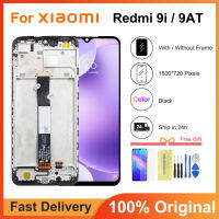 6.53 ต้นฉบับสำหรับเหมาะสำหรับ Xiaomi R Edmi 9i จอแสดงผล Lcd Touch Screen Digitizer สมัชชาสำหรับ R Edmi 9AT M2006C3LII จอแสดงผลที่มีกรอบ