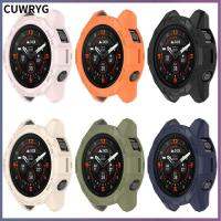 CUWRYG ทีพียู เคสป้องกันรอย 47mm ครับ กรอบของกรอบ ตัวป้องกันหน้าจอ ของใหม่ นุ่มนุ่มๆ ปลอกหุ้มขอบ สำหรับ Garmin epix Pro 47mm/Fenix 7 Pro/Fenix 7 สมาร์ทวอทช์