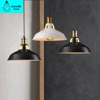 Parlor Lamp โคมไฟเพดานติดเพดาน ติดเพดาน Iron Metal Ceiling Lights 2 สี