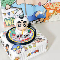 Crayon Shin-Chan Bluetooth SPEAKER เครื่องเล่นแผ่นเสียงขนาดเล็กเดสก์ท็อปน่ารัก Bluetooth มือถือเสียงแบบพกพาวันเกิดการตั้งค่าการตกแต่งของขวัญ