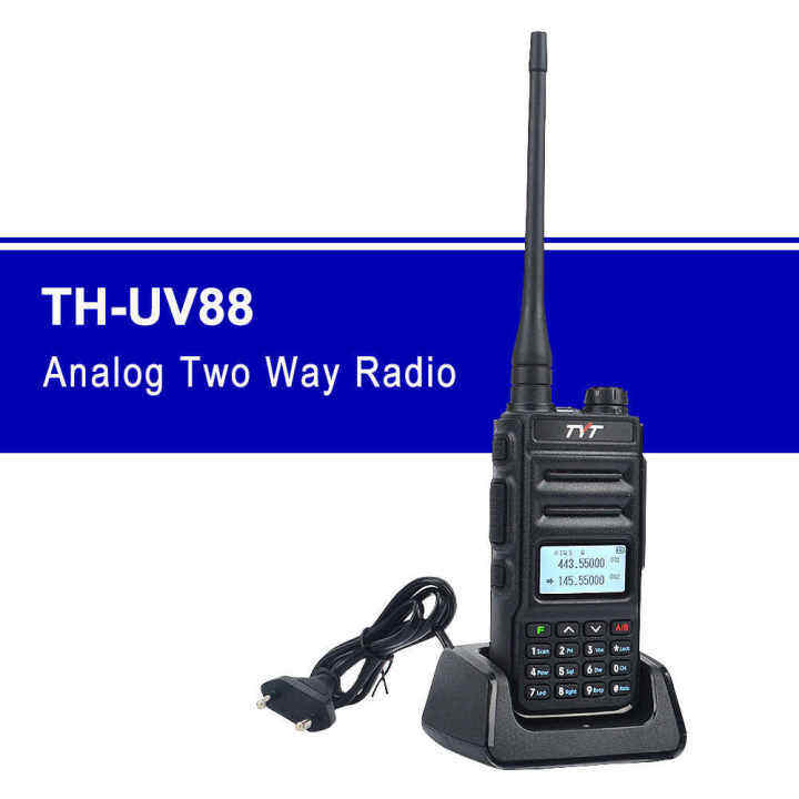 TYT UV88 Dual Band Walkie Talkie UHF VHF Amateur Handheld Transceiver