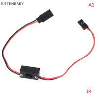 KITTENBABY ตัวเชื่อมต่อ JR Futaba เปิด-ปิดสวิตช์ RC 1ชิ้นพร้อมปลั๊กตัวผู้อะไหล่