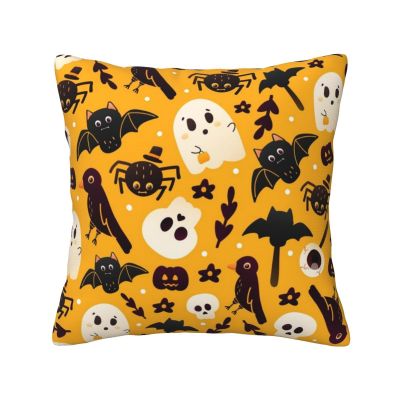 【hot】◇☈ Pumpkins Elevate Coziness Household Cushion Experience Relaxation Not Deformed Sofa Waist Support