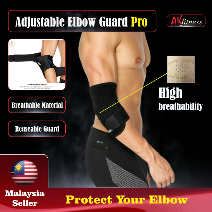 Elbow Guard Pro Brace Adjustable Tennis Elbow wrist Support Sleeve For