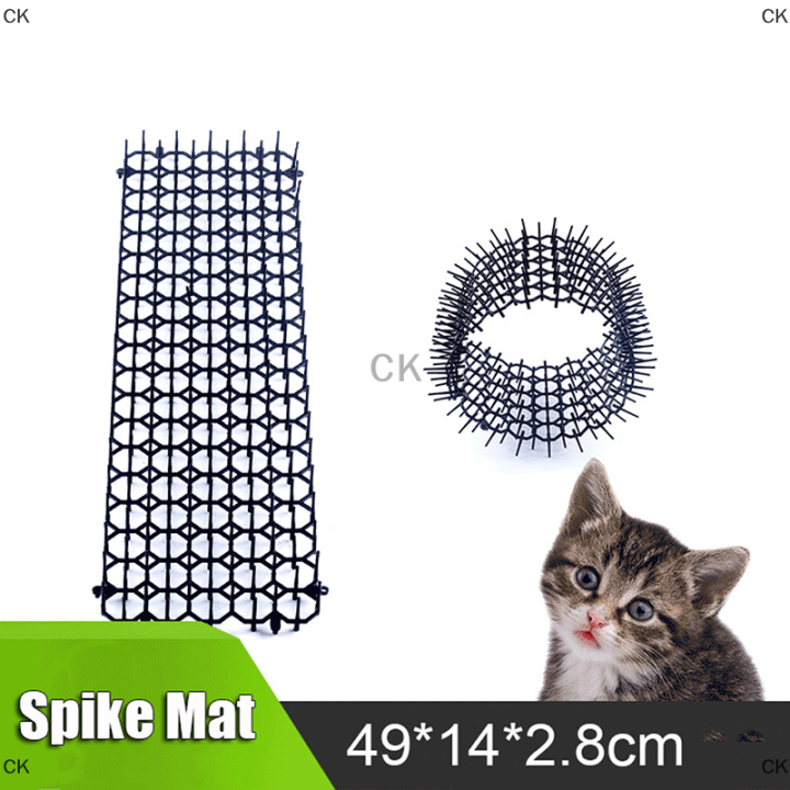 ck-สวนแมว-scat-mat-anti-cat-สุนัขขับไล่เสื่อยับยั้งการ-spike-mat-garden-supply