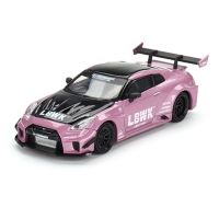 Mini GT MGT00418-R 1/64 418 LB-SILHOUETTE WORKS GT NISSAN 35GT-RR VER.2 PASSION สีชมพู RHD DIECAST SCALE รุ่นรถ