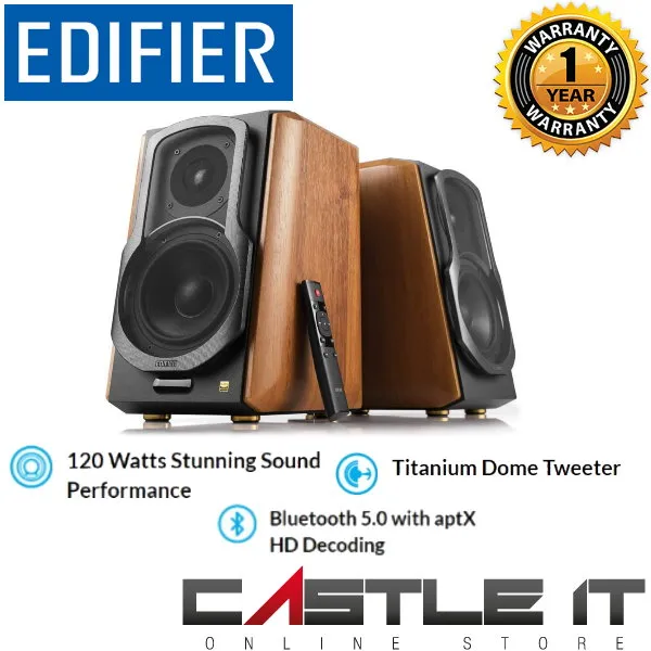 Edifier S1000mkii Audiophile Active Top Notch Bluetooth V5 0 Bookshelf