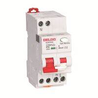 DELIXI CDB9PLE Phase Line Neutral Line Leakage Protection Circuit Breaker a-type N-type 1P N 6A-40A (5-10In)