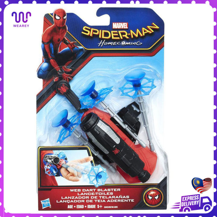 Spider Web Shooters Toy Spiderman Launcher For Kids Fans, Hero