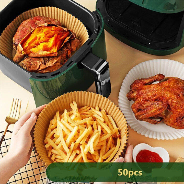 Tukuku Kertas Minyak Alas Air Fryer Paper Oilproof Pcs Kertas Alas Masak Kue Lazada