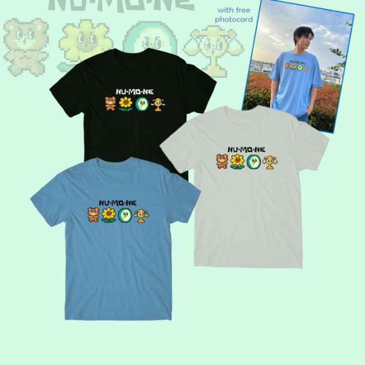 เสื้อยืดแรงบันดาลใจการออกแบบใหม่-numone