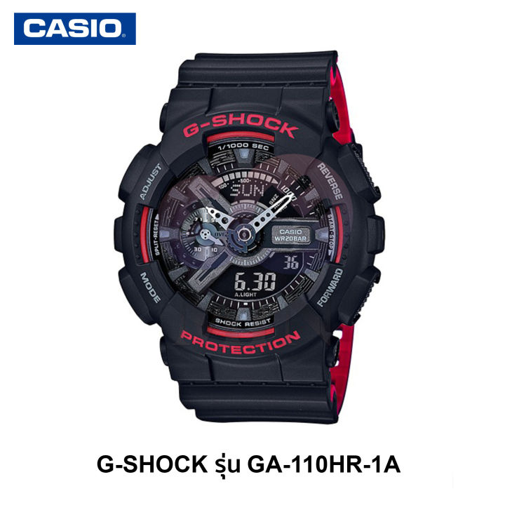 นาฬิกาข้อมือผู้ชาย-g-shock-รุ่น-ga-110hr-1a-นาฬิกาข้อมือ-นาฬิกาผู้ชาย-นาฬิกากันน้ำ