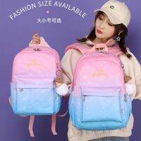 กระเป๋าสะพายใหม่2022 ไล่สีกระเป๋านักเรียนเกาหลีรุ่นใหญ่ความจุกระเป๋าเป้เล็ก K2-031