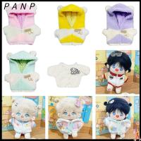 PANP ของเล่นเด็กเล่น แฟชั่นสำหรับผู้หญิง สำหรับตุ๊กตา1/12BJD อุปกรณ์เสริมเสื้อผ้า เสื้อฮู้ดทำมือ ท็อปส์ซูตุ๊กตา เสื้อฮู้ดตุ๊กตา ชุดเสื้อกีฬาคอกลม