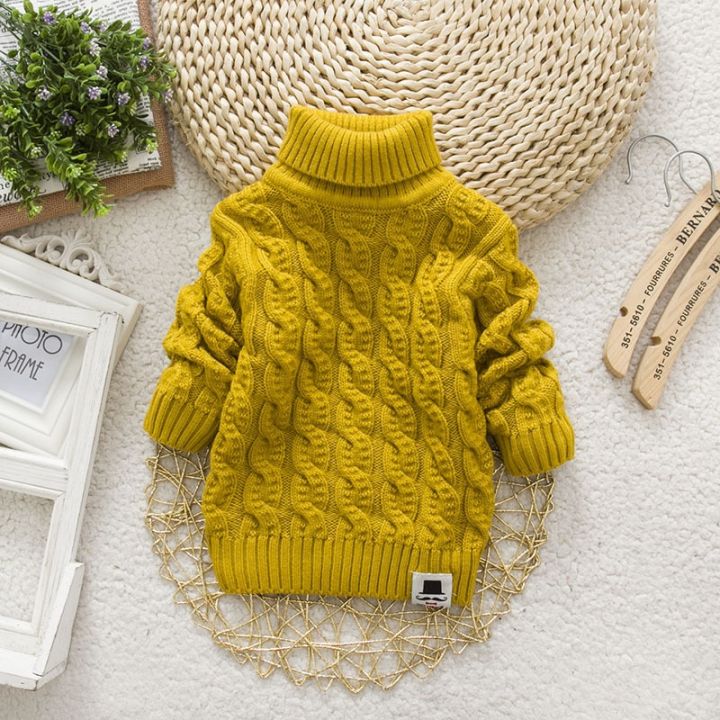 kids-boy-girl-solid-sweater-tricots-turtleneck-pullover-baby-winter-tops-solid-color-sweaters-autumn-boy-girl-warm-sweater-3-6t