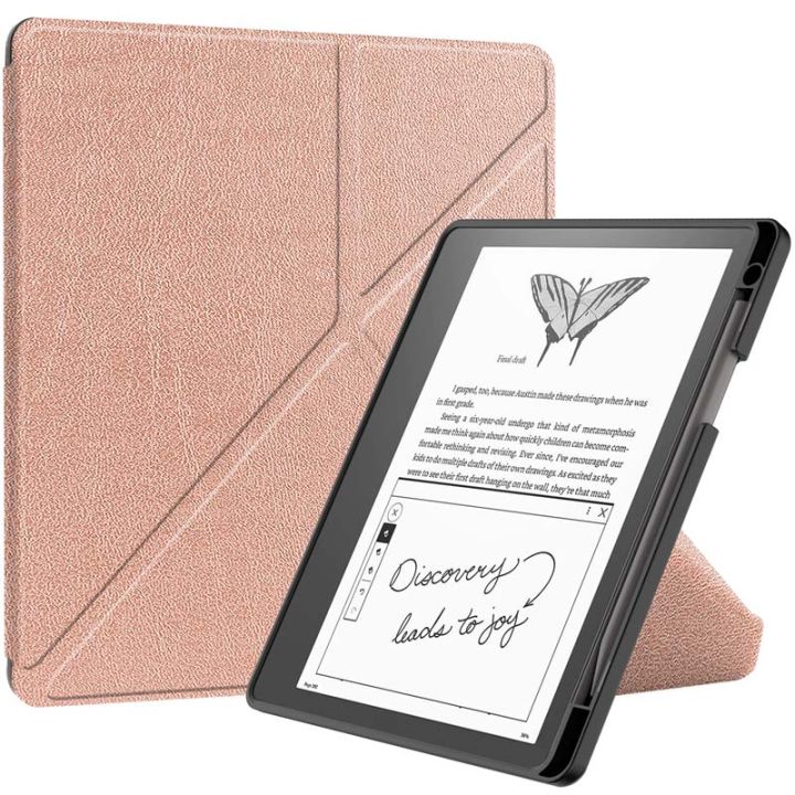 PU Leather Case for Kindle Scribe 2022 10.2 Inch Auto Wake Sleep Funda  E-reader Cover