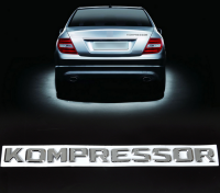 Mercedes Benz Kompressor CLK SLK SL CLS ML โลโก้ตัวอักษรแยก