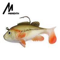 Meredith 3.15 "Sunfish 3ชิ้น21.6กรัม8ซม. เหยื่อปลอมแบบนิ่มเหยื่อล่อปลา Wolers มีน้ำหนักถ่วงน้ำหนักในตัวอุปกรณ์เหยื่อแบบนิ่ม