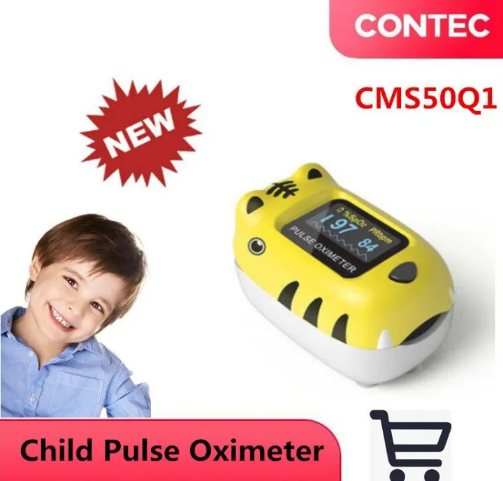 CONTEC CMS50Q1 Child Fingertip Pulse Oximeter Infant Baby SPO2 Monitor