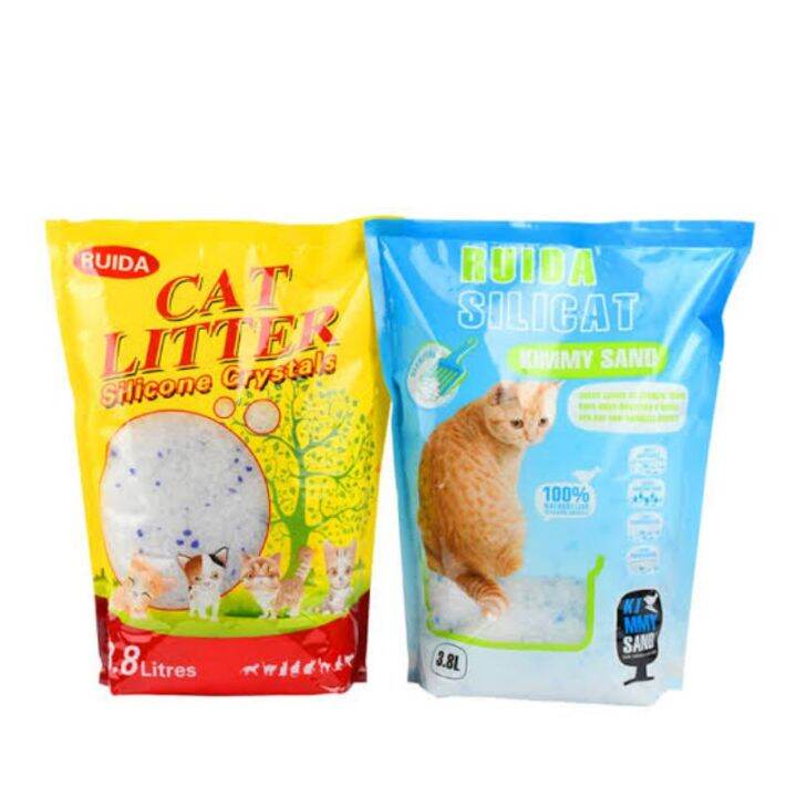 Cat Litter Silica Crystal Sand 3.8L Odorless and Reusable Lazada PH