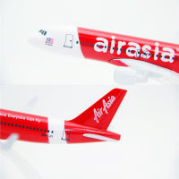 Airbus 320 โมเดลเครื่องบินมาเลเซียเกาหลีเวียดนามเครื่องบิน Airlines Air Asia A320 Die-cast Plane Model 16ซม.