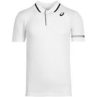 Asics เสื้อเทนนิสผู้ชาย Court M Polo Shirt ( 2041A138-100 )