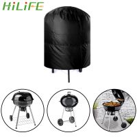 HILIFE Barbecue Cover Round Grill Case BBQ Covers Tarpaulin Anti Dust Waterproof Rain Protector Outdoor 77x58cm/80x66x100cm