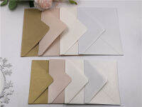 จัดส่งฟรี50X13X9.5ซม. (5.11 "X 3.7") 120g กระดาษมุกซองจดหมาย Pearl Card POST CARD