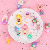 Deccool พวงกุญแจตุ๊กตา ซิลิโคน การ์ตูน น่ารัก Keychain ห้อยกระเป๋า