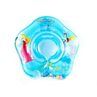 Princess Story - Swimming Ring ห่วงยางสวมคอเด็กทารก สีฟ้า ห่วงยางเป่าลม อุปกรณ์ช่วยในการว่ายน้ำสำหรับเด็ก ลิขสิทธิ์แท้