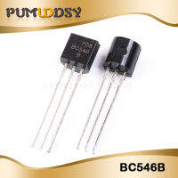 【Direct-sales】 ไตรโอด BC546ถึง-92 0.1A IC ทรานซิสเตอร์เรียงเป็นเส้นตรง