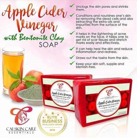 APPLE CIDER VINEGAR with Bentonite Clay Soap Lazada PH