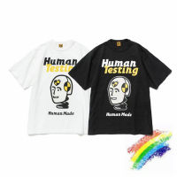 2022ss เสื้อยืด Human Made ผู้ชายผู้หญิง1:1คุณภาพสูงหุ่นยนต์พิมพ์เสื้อยืด Human Made TEE Tops