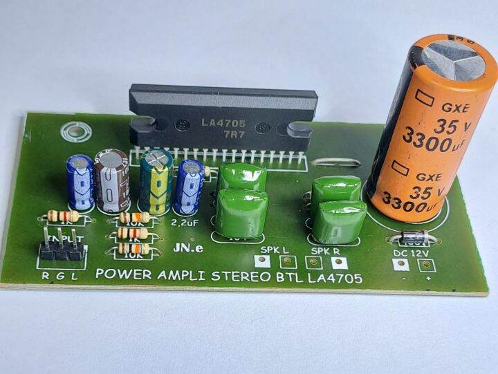 KIT POWER AMPLI STEREO BTL LA4705 DC12V | Lazada Indonesia