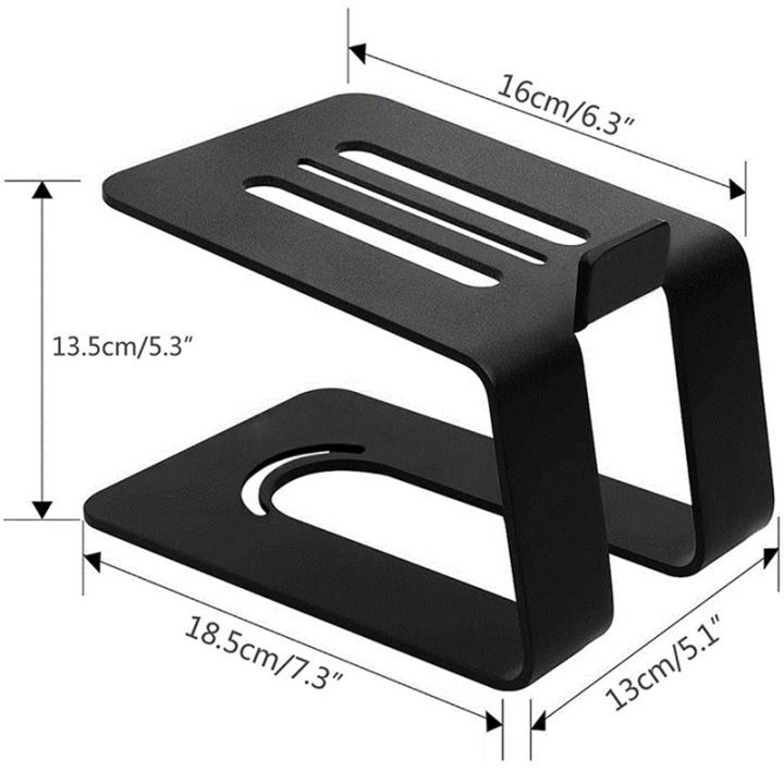 1-piece-riser-comfortable-viewing-angle-stand-mount-solid-speaker-support-metal-riser