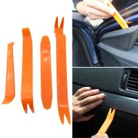 4Pcs Auto Car Radio Door Clip Panel Trim Dash Audio Removal Installer Pry Tools ชุดเครื่องมือถอดเบาะ Car Panel Tool Car Clip Remover Tools Red Blue Car Interior Audio Dash Trim Panel Installer Repair Tool Kit Set Door อุปกรณ์เสริมในรถยนต์แบ