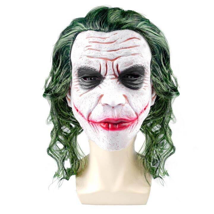 Internet celebrity live broadcast movie role joker clown latex mask ...