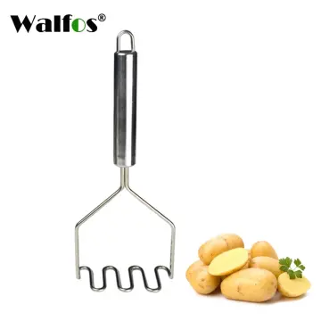 Kitchen Gadgets Stainless Steel Potato Mud Pressure Mud Machine Potatoes  Masher Ricer Fruit Vegetable Tools Accessories